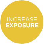 increase exposure